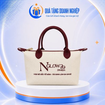 Túi vải canvas Cói Có Khóa Kéo In Logo Quà Tặng TVQT-18 - Ảnh đại diện