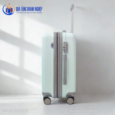 Vali Quà Tặng Doanh Nghiệp Bề Mặt Trơn In Logo