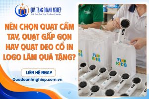 Lựa chọn kiểu dáng quạt quà tặng in logo