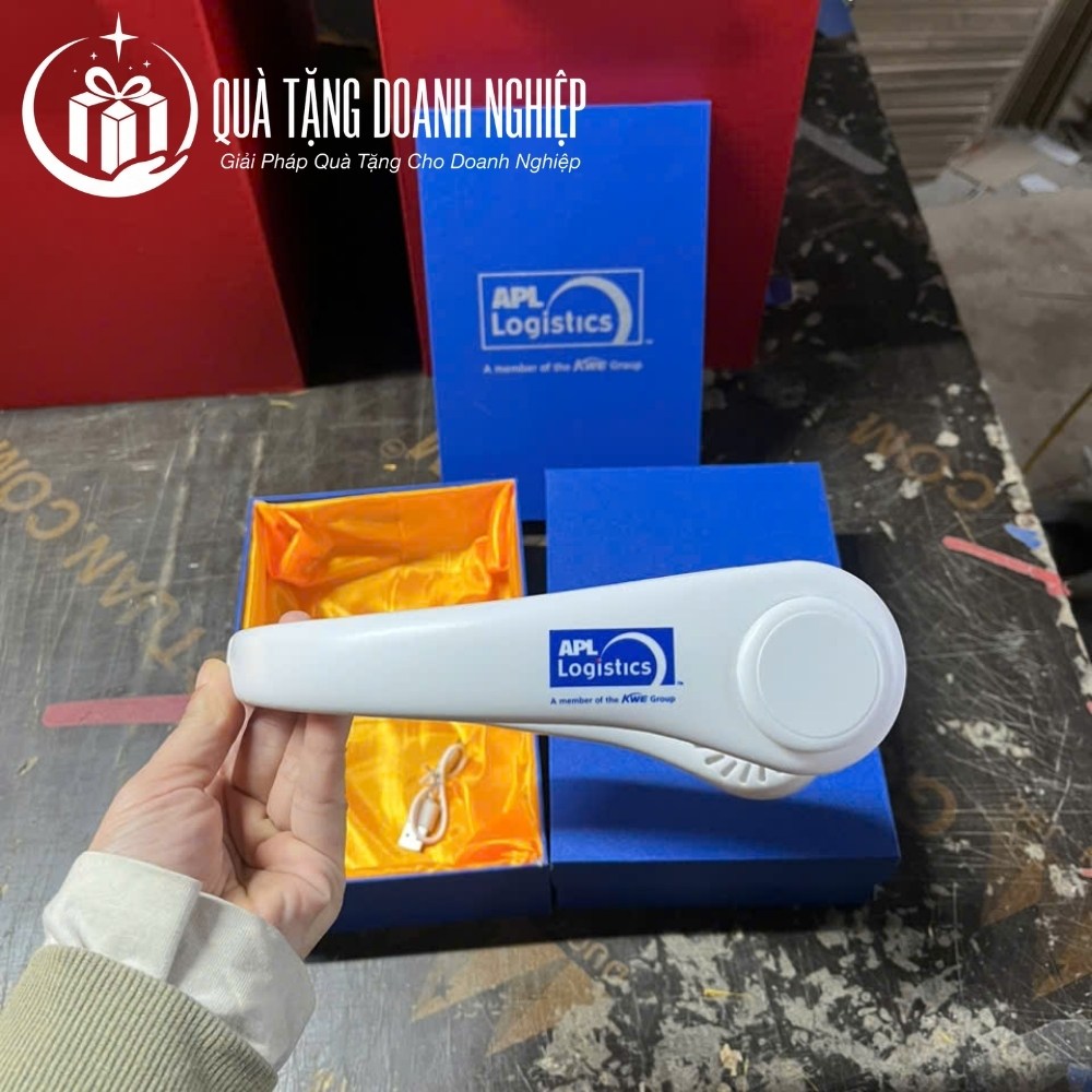 Quạt điện in logo quà tặng