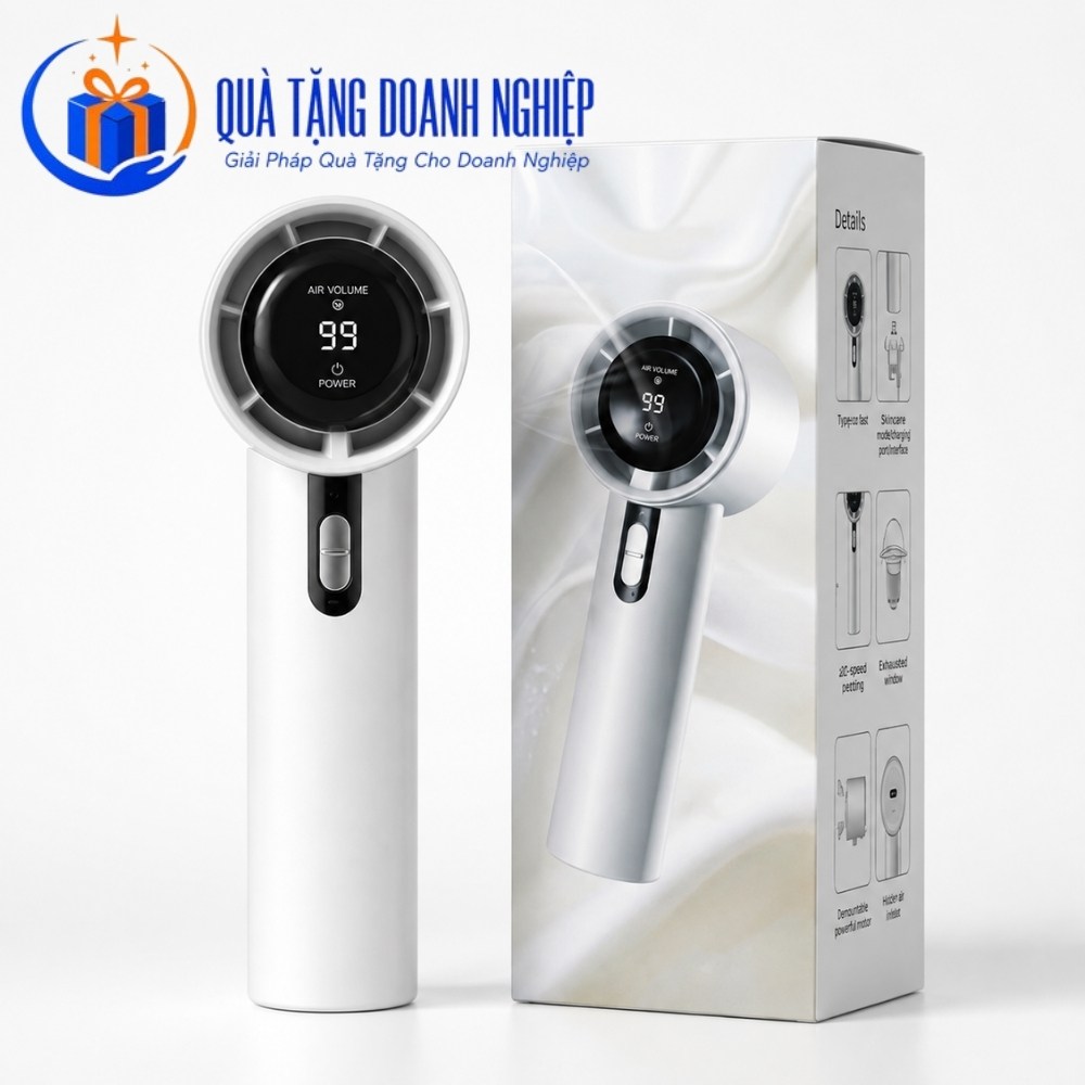 Quạt điện in logo quà tặng