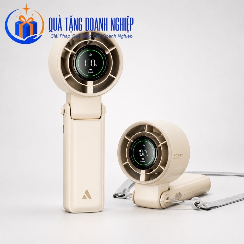 Quạt điện in logo quà tặng