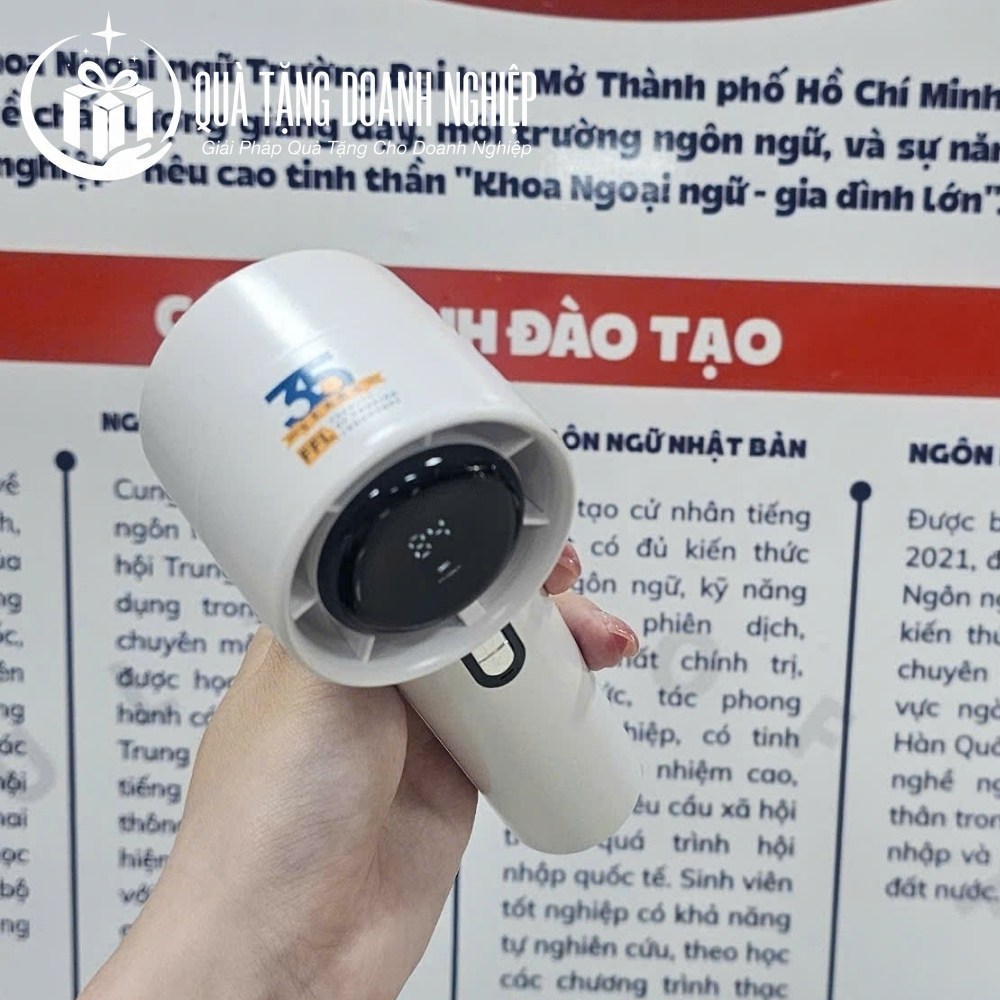 Quạt điện in logo quà tặng