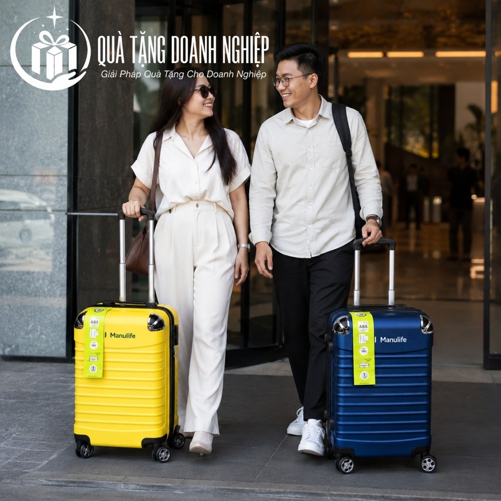 Vali in logo quà tặng