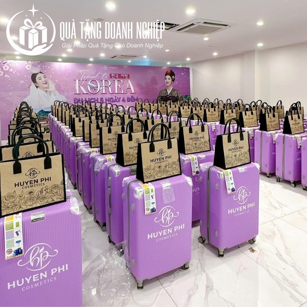 Vali in logo quà tặng