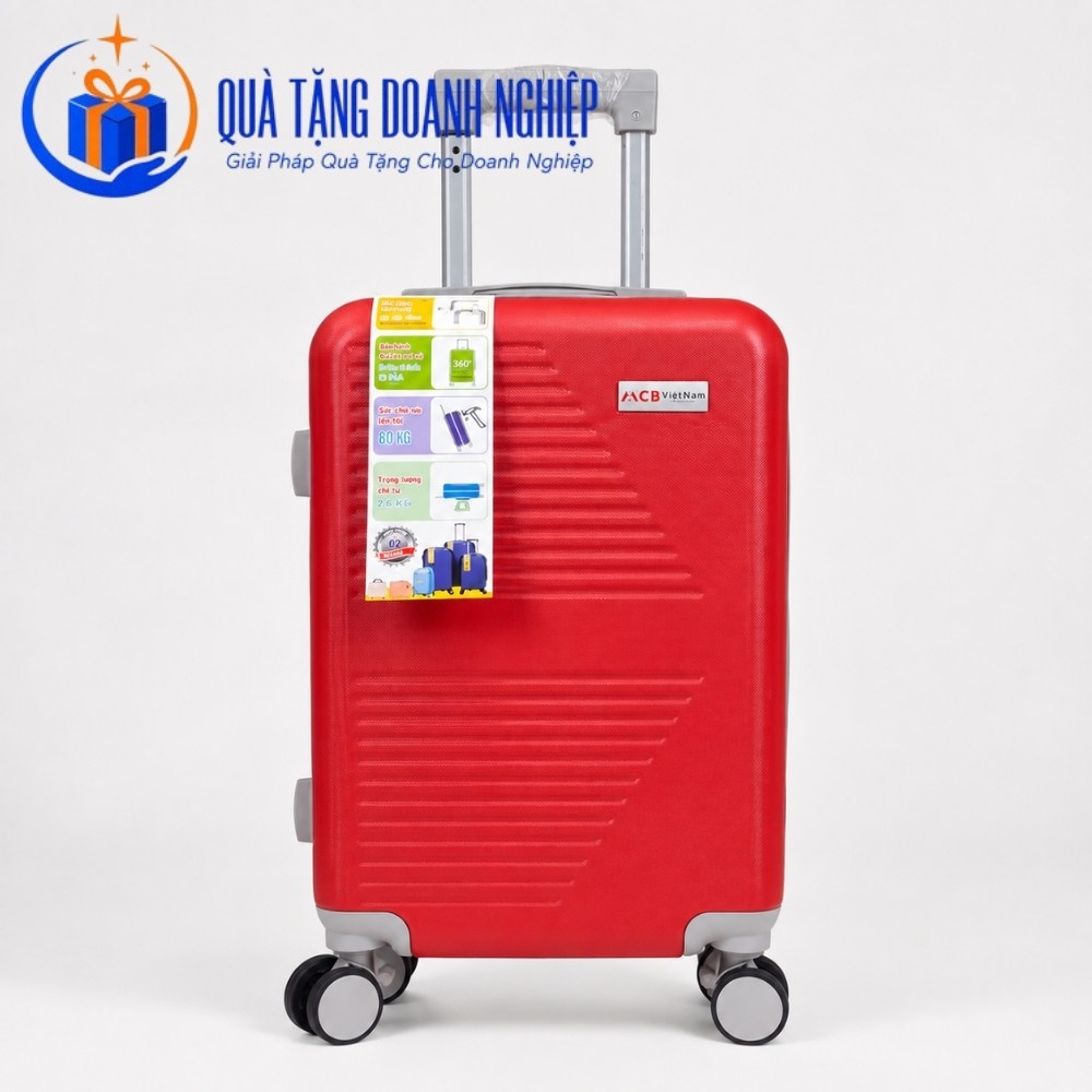 Vali quà tặng in logo