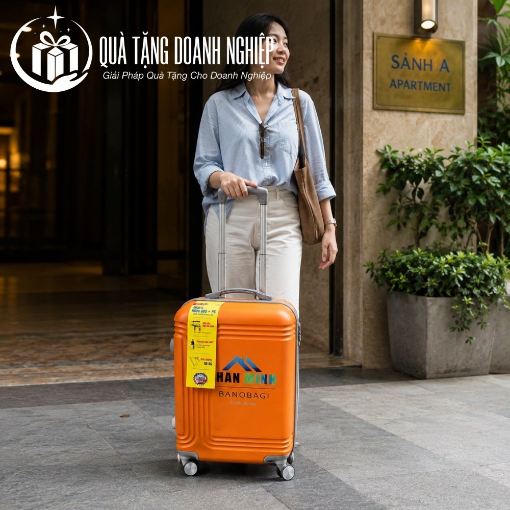 Vali in logo quà tặng